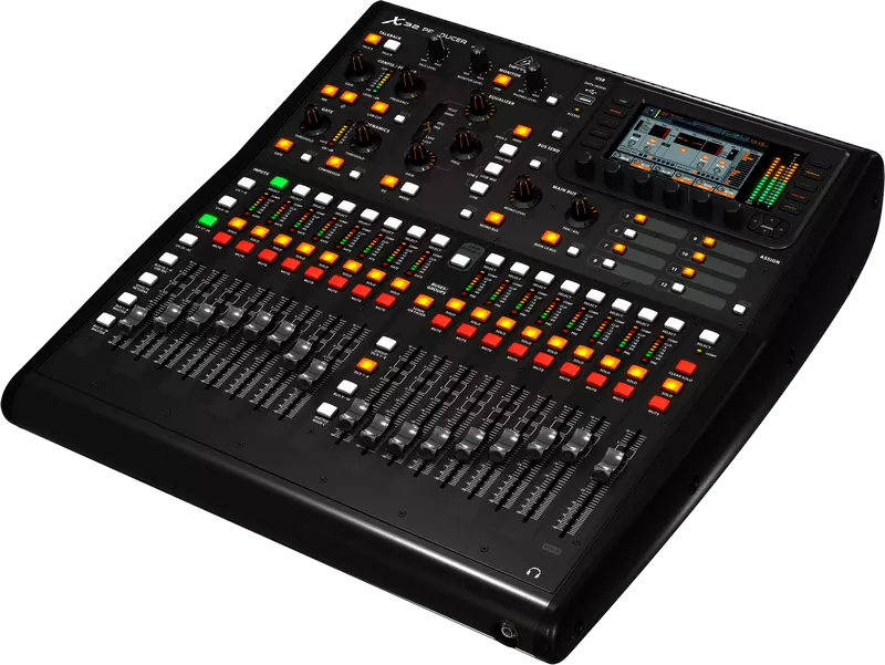 40 Input, 25-Bus Rack-Mountable Digital Console